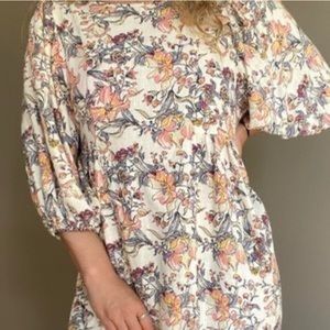 Ava James Prairie Cottage Core floral print Dress